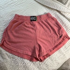 Nike Women's Coral Athletic Shorts